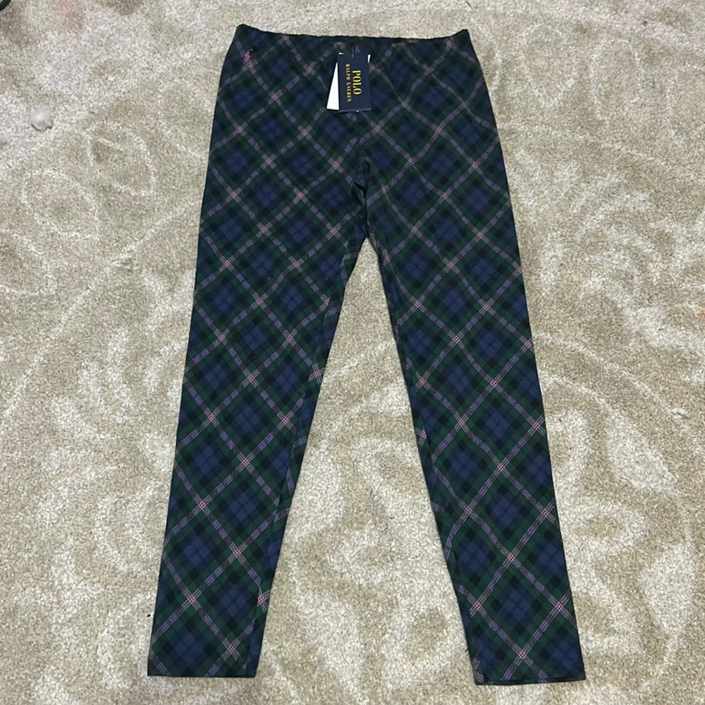 Ralph Lauren plaid leggings